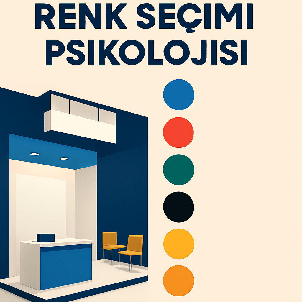 Stand Tasarımında Renk Seçimi Psikolojisi